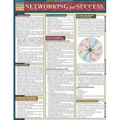 Networking for Success Quick Study Reference Guide Staffs of BarCharts ...