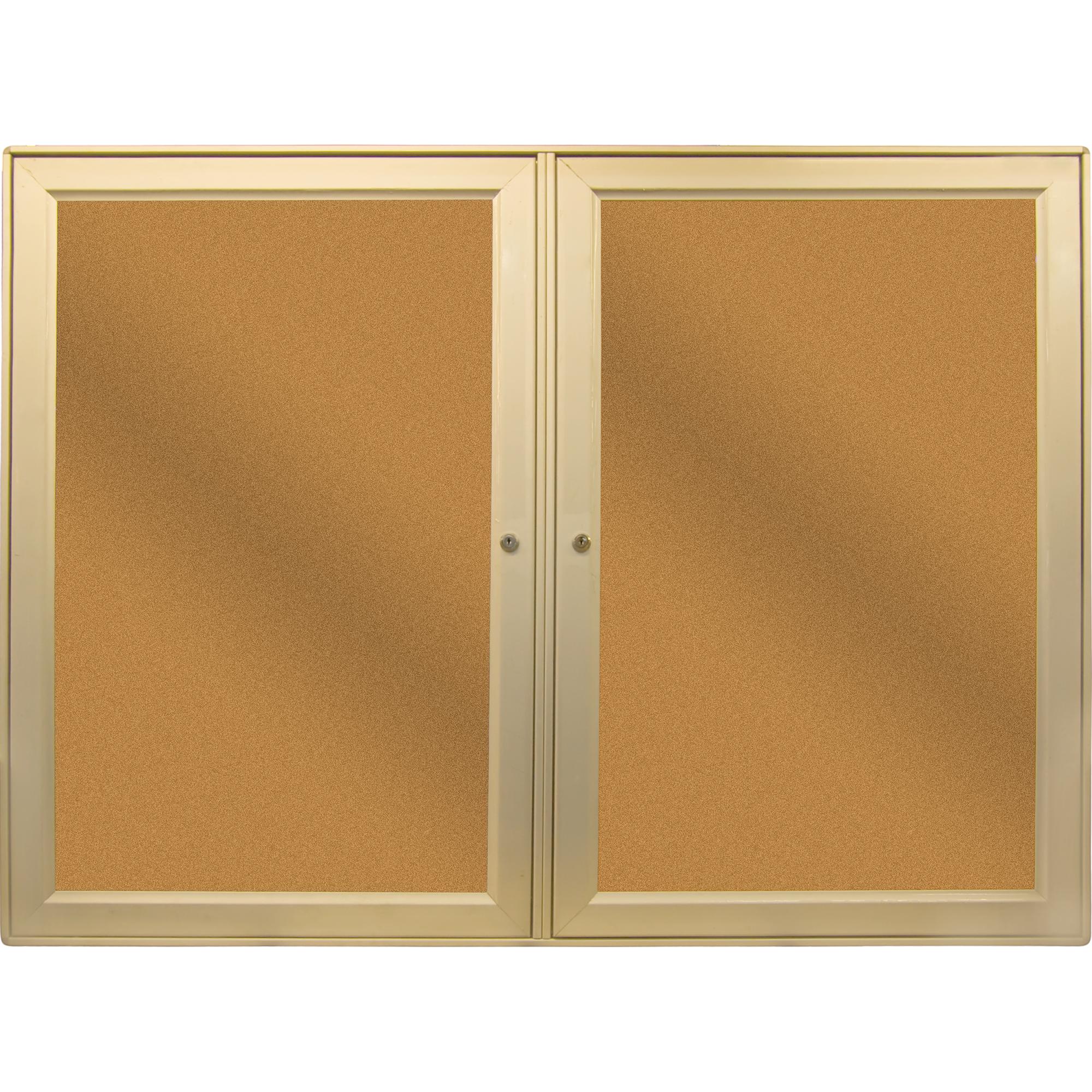 Glass Door Cork Board with Key Aluminum Frame Jarir Bookstore Qatar