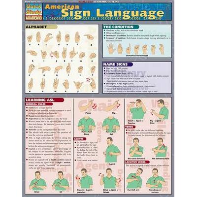 American Sign Language, Reference Guide Quick Study Reference Guide ...