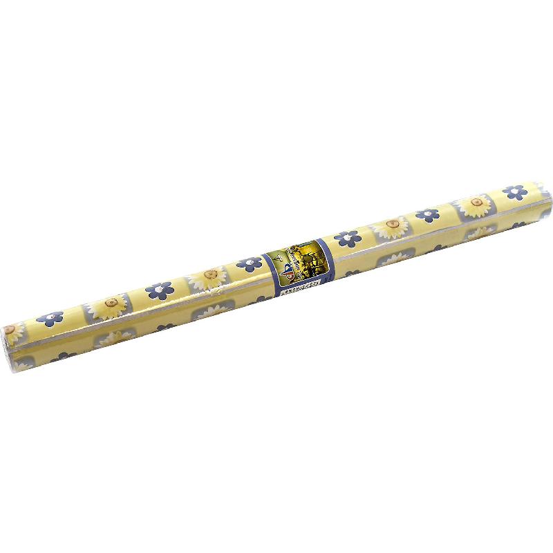 Adhesive Roll Cover, Floral Pattern 8493, Yellow, 3.00 m ( 9.84 ft )X 45.00 cm ( 17.72 in )