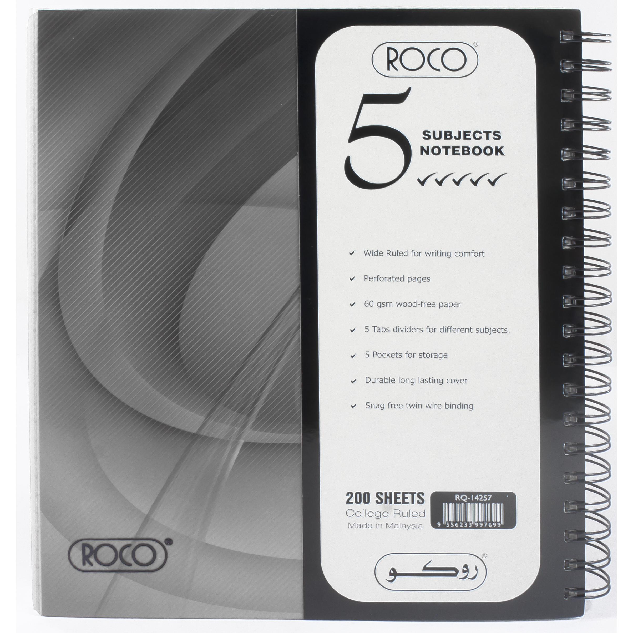 Mintra Jumbo Memo Notebook, 16.5 X 22 cm, 400 Pages (200 Sheets), 5
