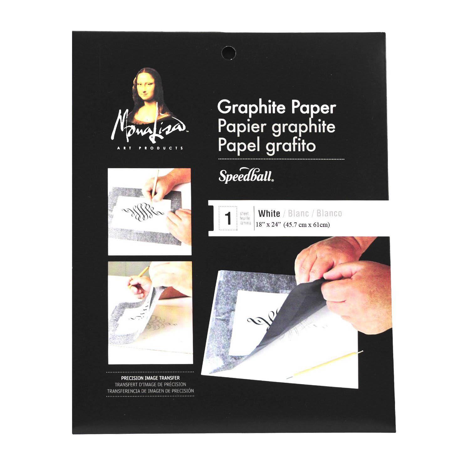 Speedball Mona Lisa Graphite Paper Image Transfer Supply Jarir