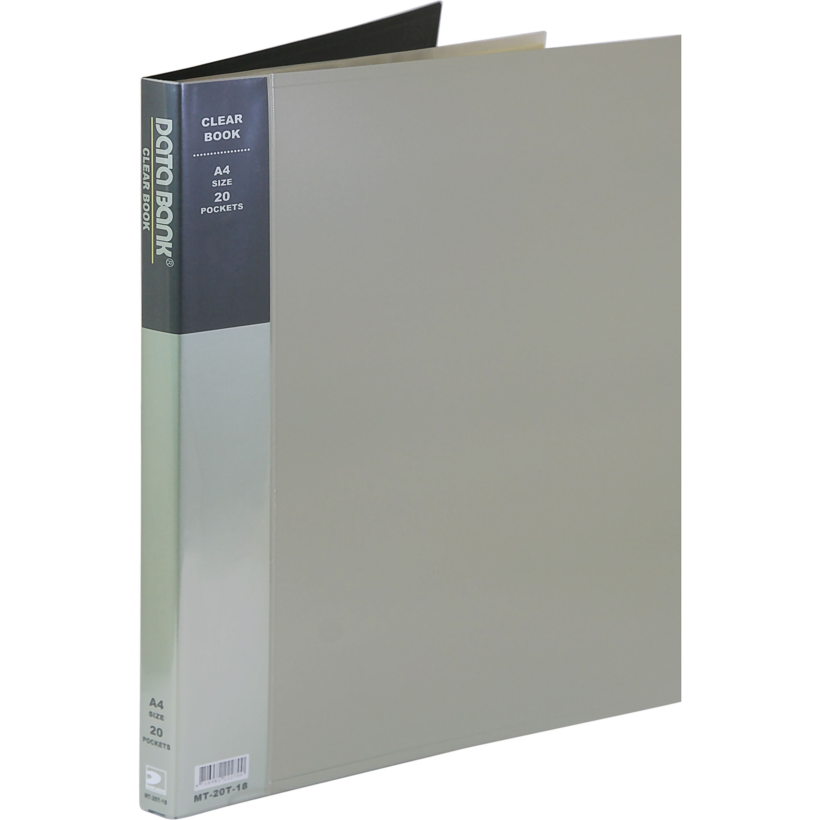 Data Bank Display Book, 20 Pocket, A4, Polypropylene, Assorted Color