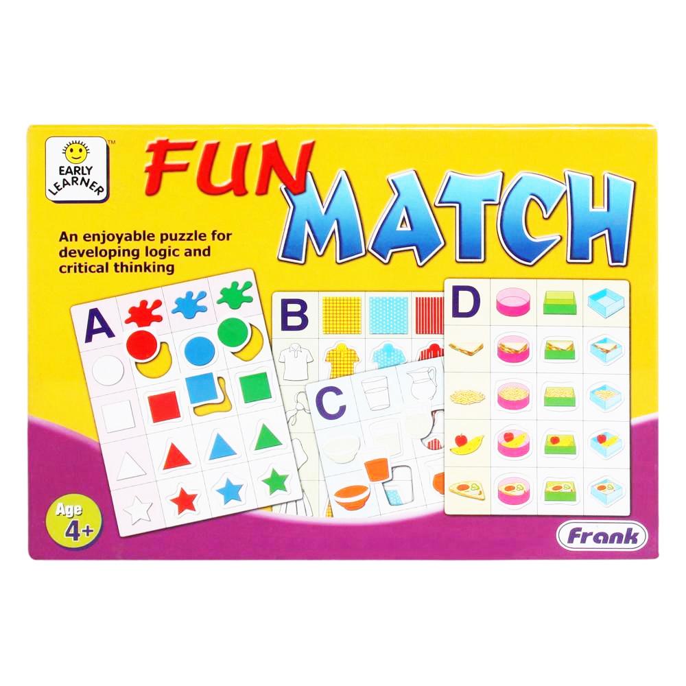 Frank Baby Learner Fun Match Mix & Match, 48 Pieces, English, 4 Years and Above