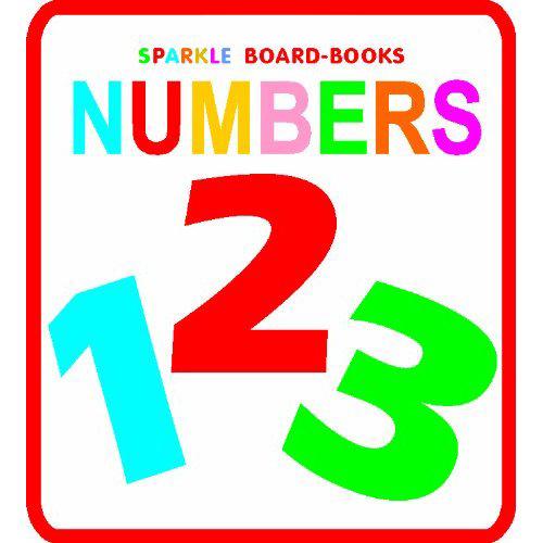 Numbers (Sparkle Board-Books) | Children Books | English Books | Global Shipping | Children - Preschool (1-5) | Children Board Books (3 - 5) | Clearance Offers