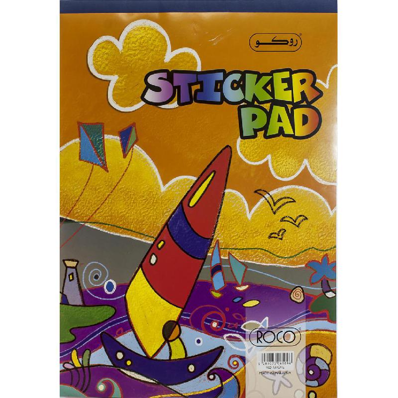 Roco Sticker Pad Art Paper | Drawing & Art Papers | School Supplies | Art Papers | Shop By Grade | Kinder Garten