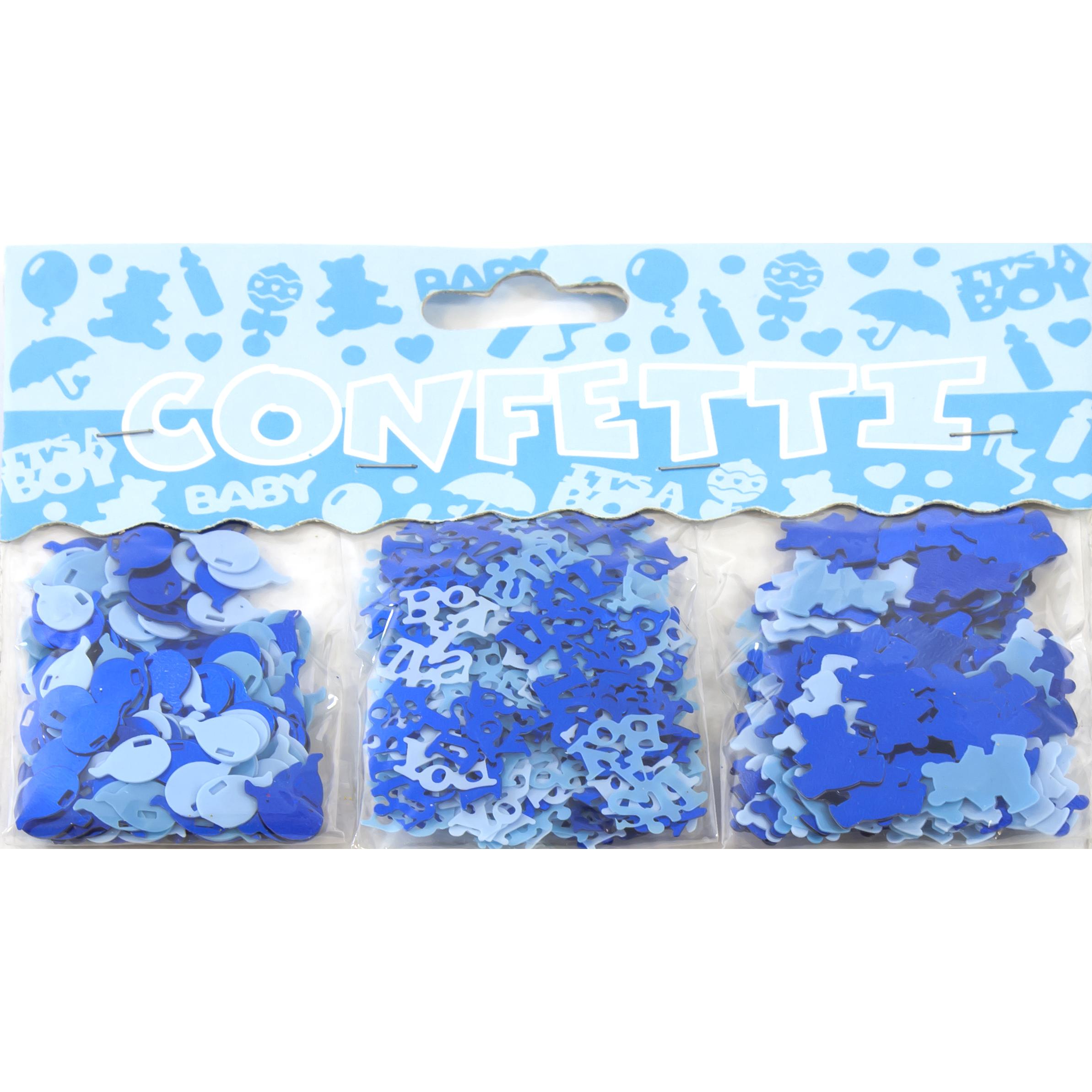Baby - Its a Boy Confetti Craft, Blue