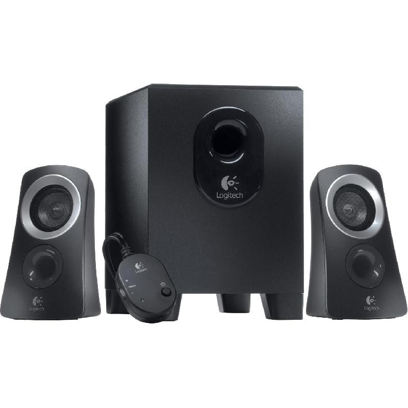 Logitech 2.1 Speaker System Wired Black Jarir Bookstore Qatar