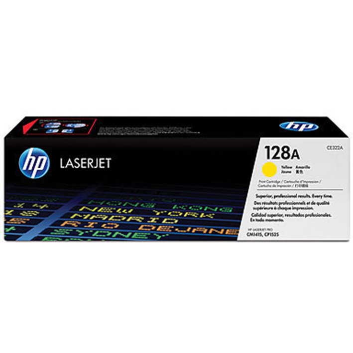 HP 128A Laser Toner Yellow Jarir Bookstore KSA