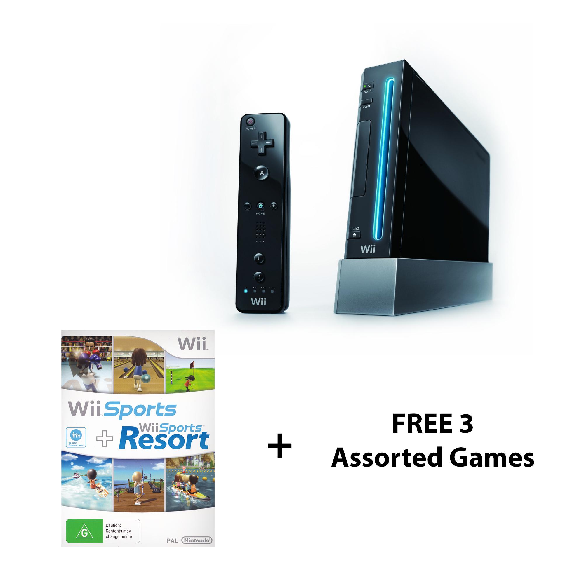 Nintendo Wii Black Jarir Bookstore KSA