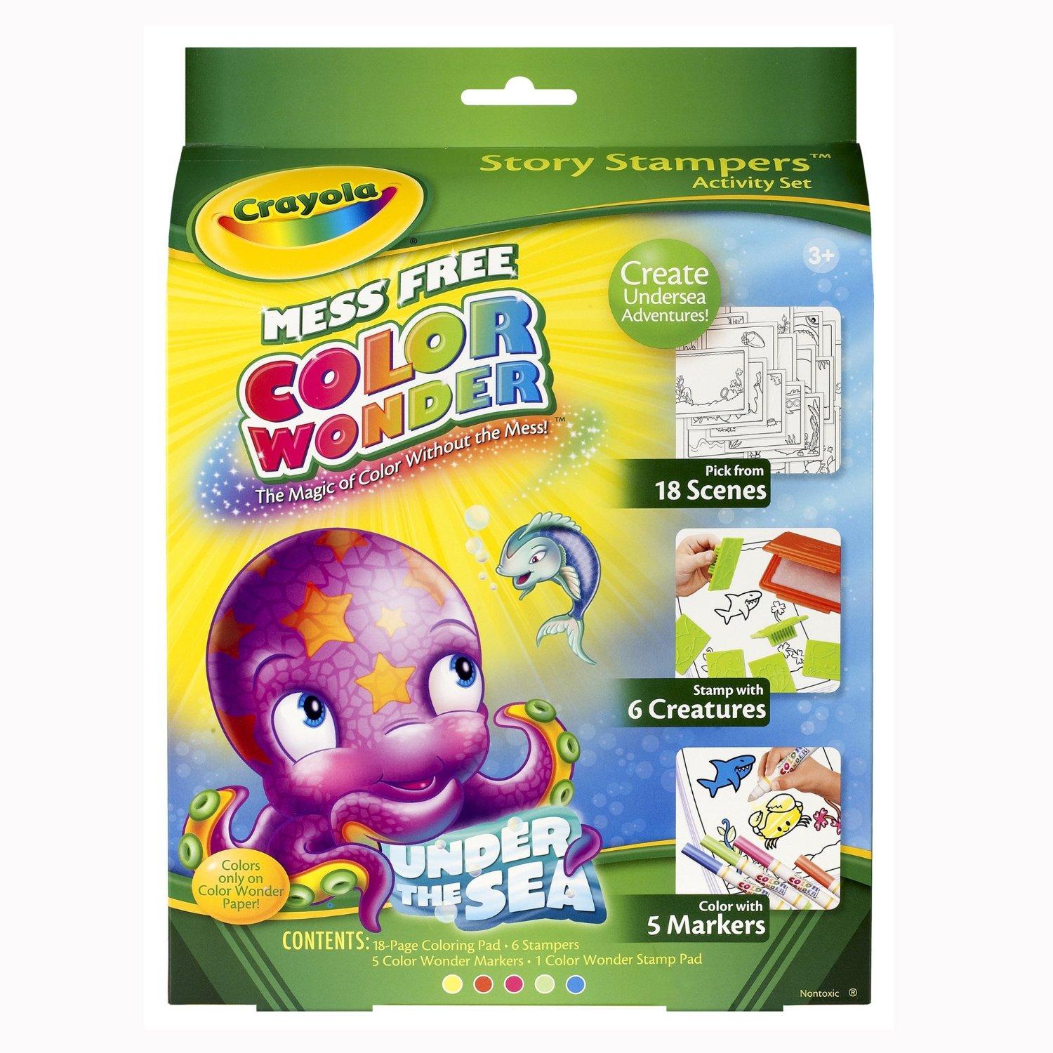Crayola Color Wonder Story Stampers Stamp Set - Jarir Bookstore KSA