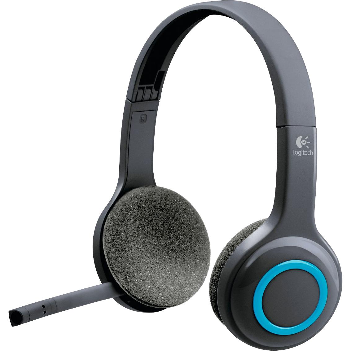 Logitech H600 OnEar Headphones Wireless Black Jarir Bookstore KSA