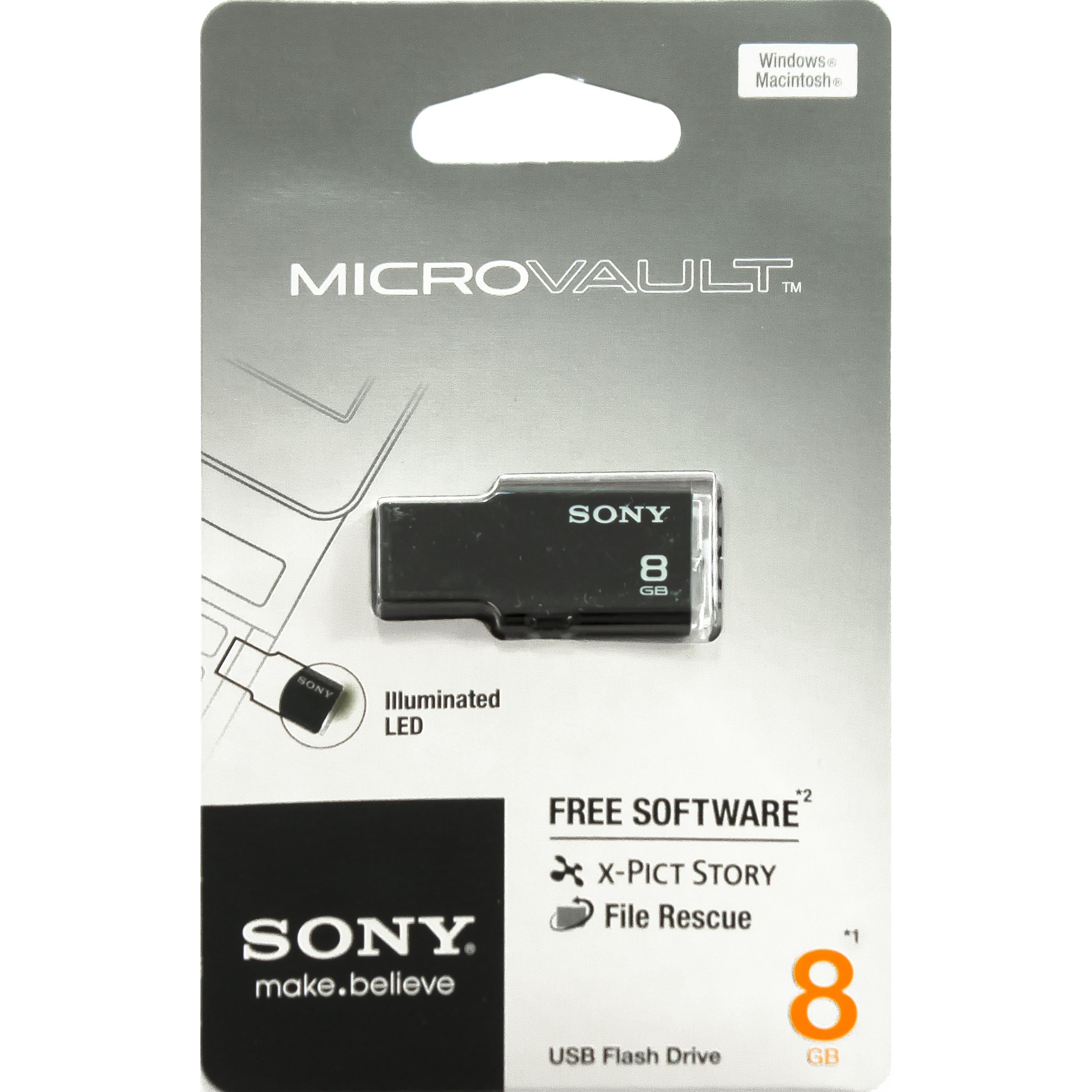 Micro Vault Usb Sony MicroVault Tiny USB Flash Drive 8 GB - Jarir Bookstore KSA