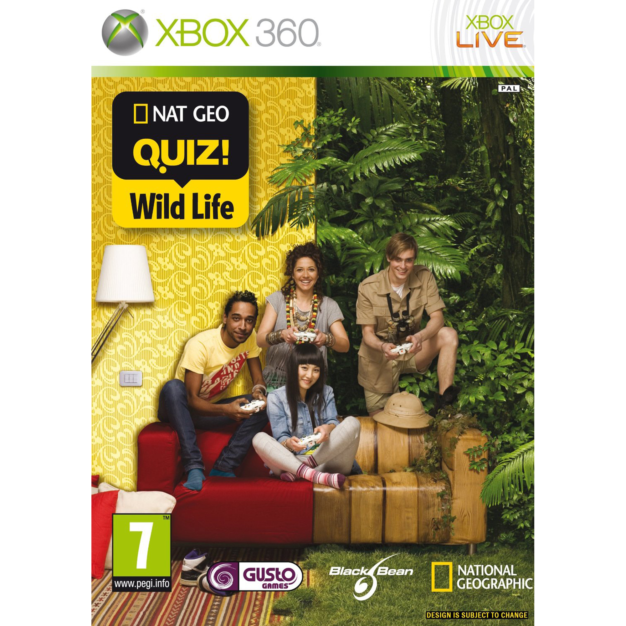 National Geoghraphic Challenge! Wild Life Xbox 360 (Games) D3 Publisher