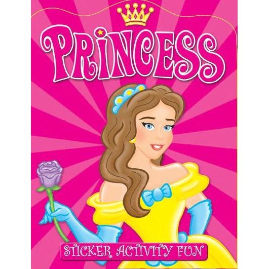 Princess Sticker Activity Fun, Book 3 Princess Sticker Activity - Jarir ...
