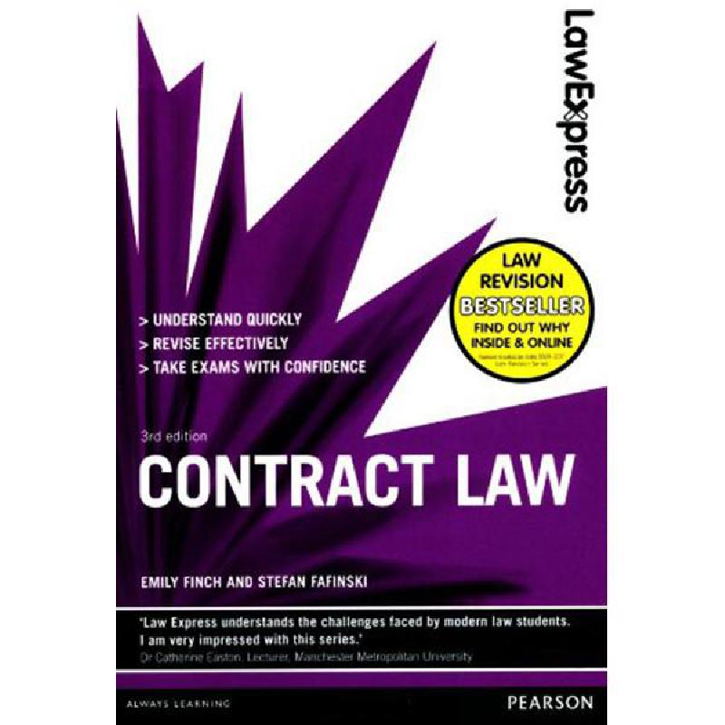 Contract Law, 3rd Edition Law Express Emily Finch KSA