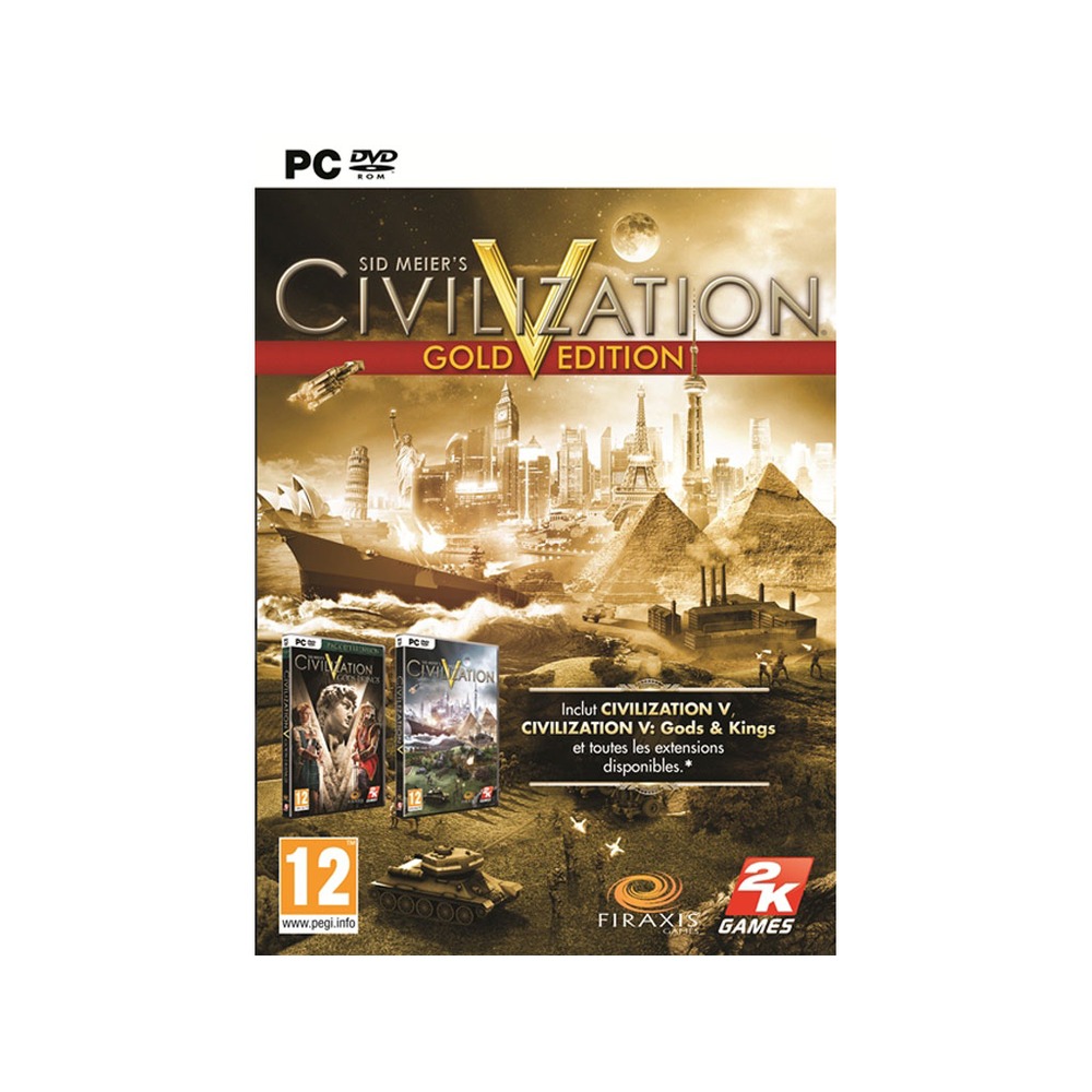 Sid Meier's Civilization V Gold Edition PC Game 2K Games KSA