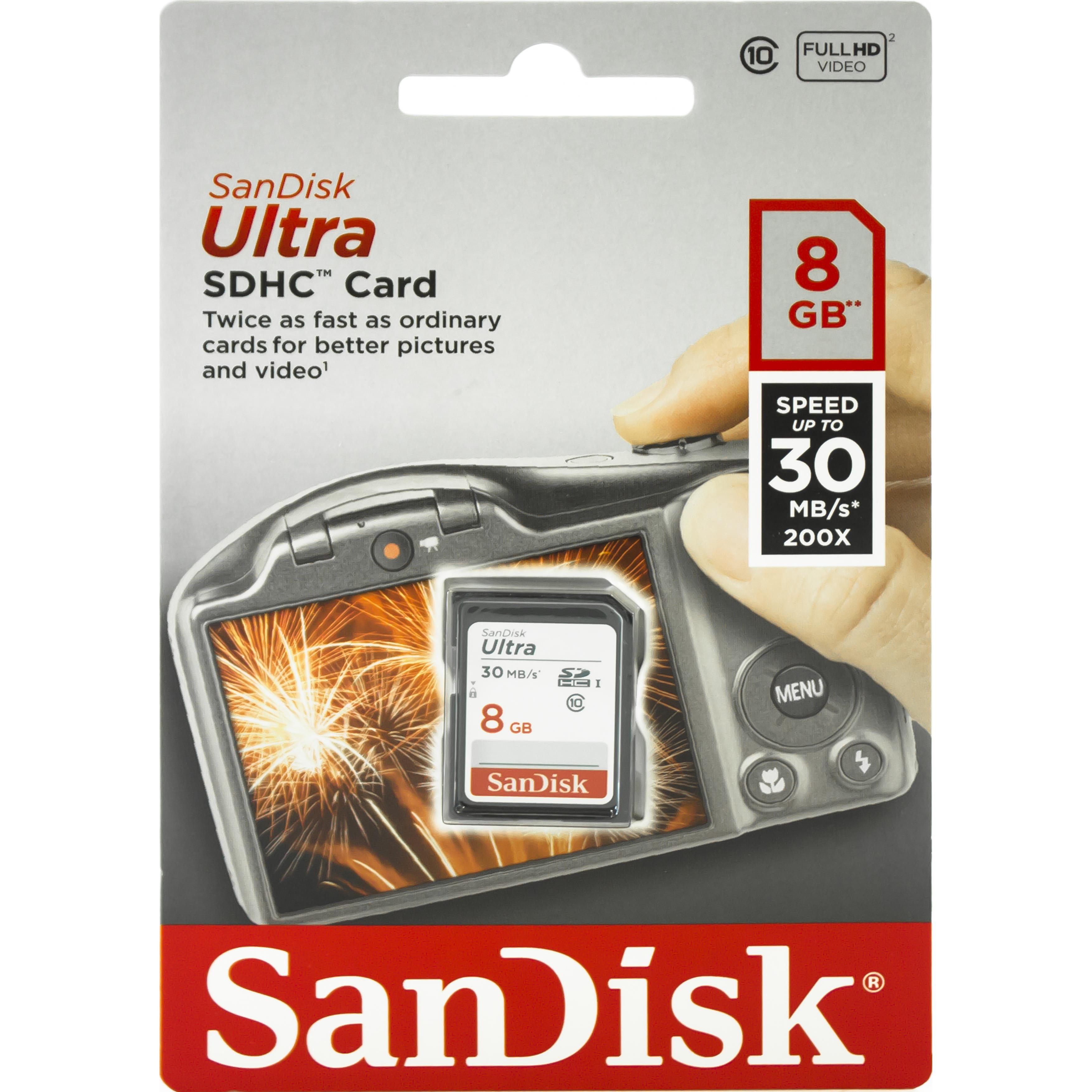 SanDisk Ultra SD Card 8 GB - Jarir Bookstore Qatar