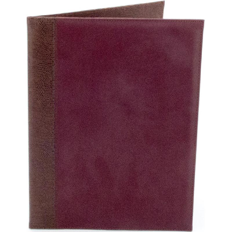 Menu Holder, 2 Pockets, A4, Red