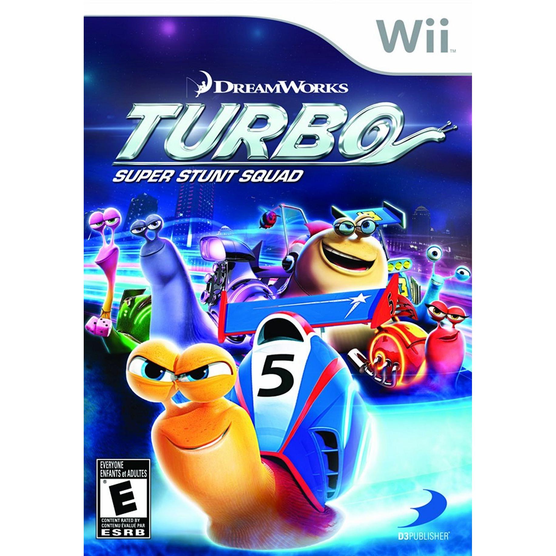 Turbo Super Stunt Squad Wii (Games) D3 Publisher KSA
