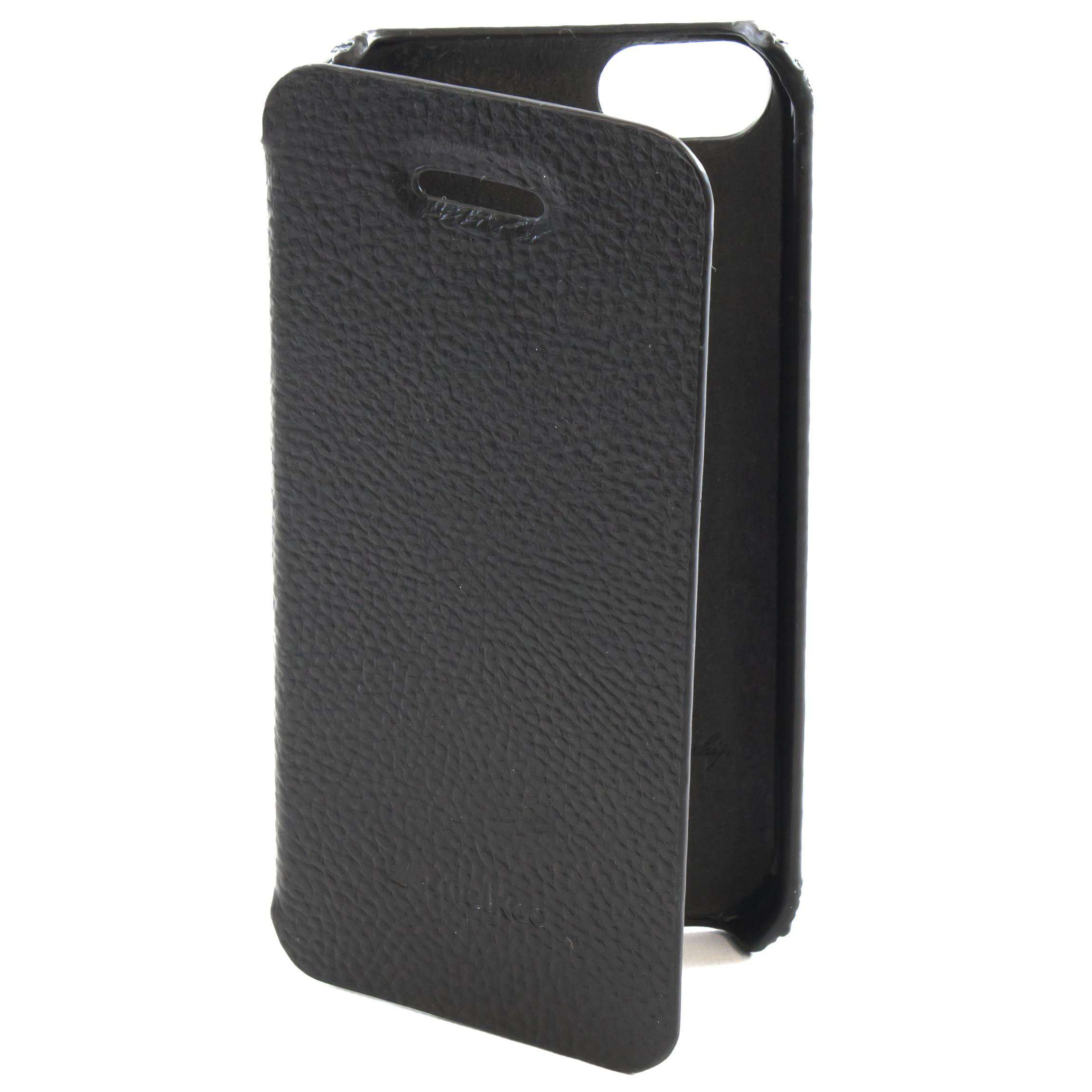 Melkco Flip Cover Mobile Case for iPhone 5c Black Melkco
