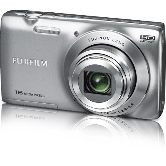Fuji FinePix JZ250 Point and Shoot Camera 16 MP Silver Jarir