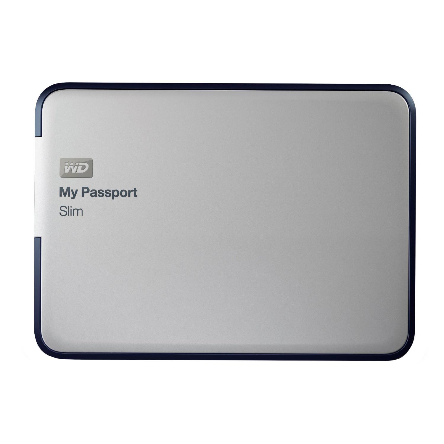 WD My Passport Slim Portable Hard Disk Drive 1 TB Jarir Bookstore Qatar