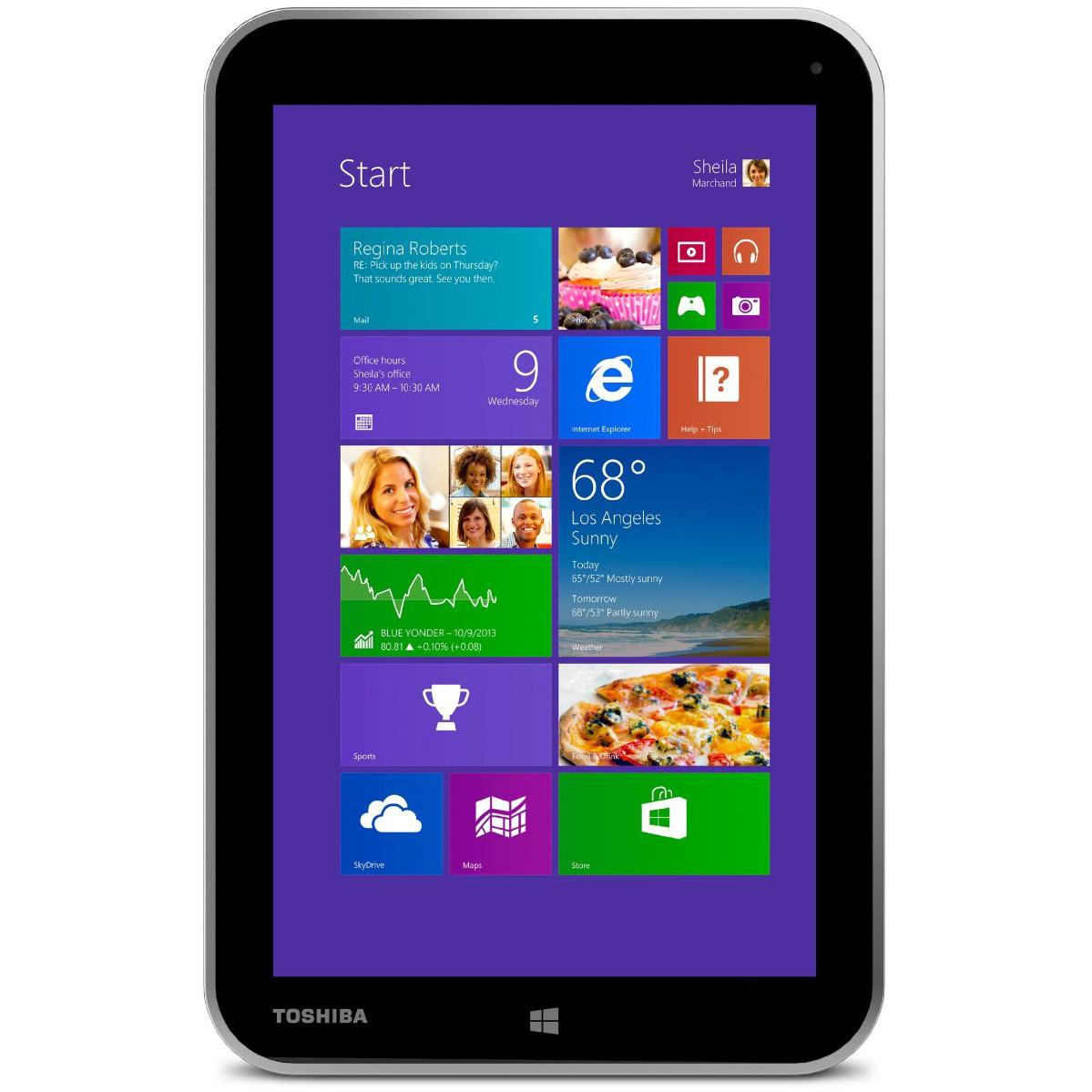 Toshiba Encore 8 (WT8) Wi-Fi Tablet PC 8" Black - Jarir Bookstore KSA