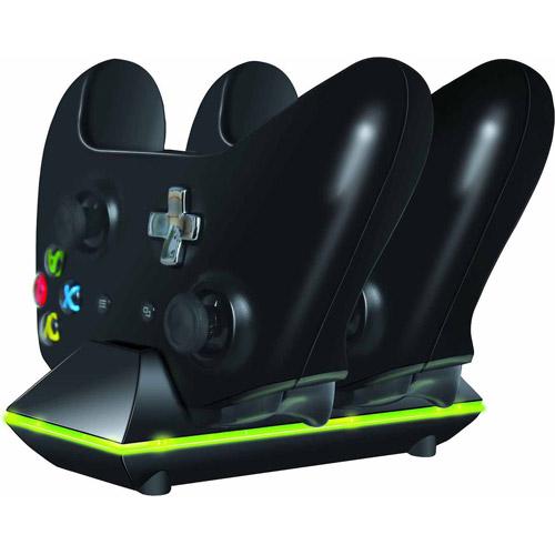 dreamGEAR dreamGEAR Dual Charge Dock Charger + Battery LED Charge Indicator, Includes 2 Rechargeable Batteries