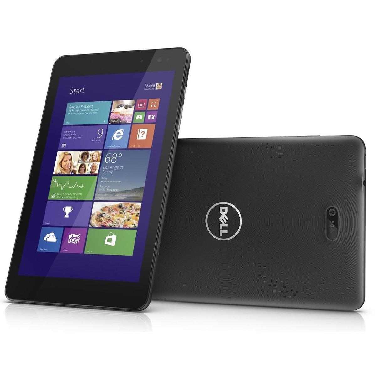 Dell Venue 8 Tablet WiFi 8" Black Jarir Bookstore KSA