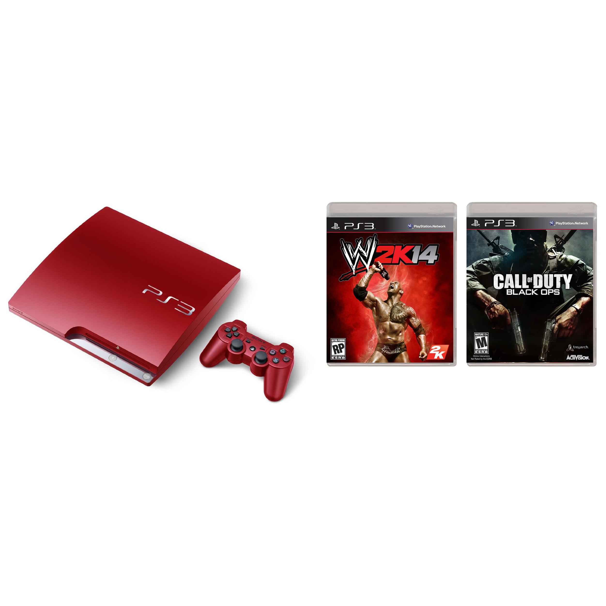 Sony PlayStation 3 500 GB Red Jarir Bookstore KSA