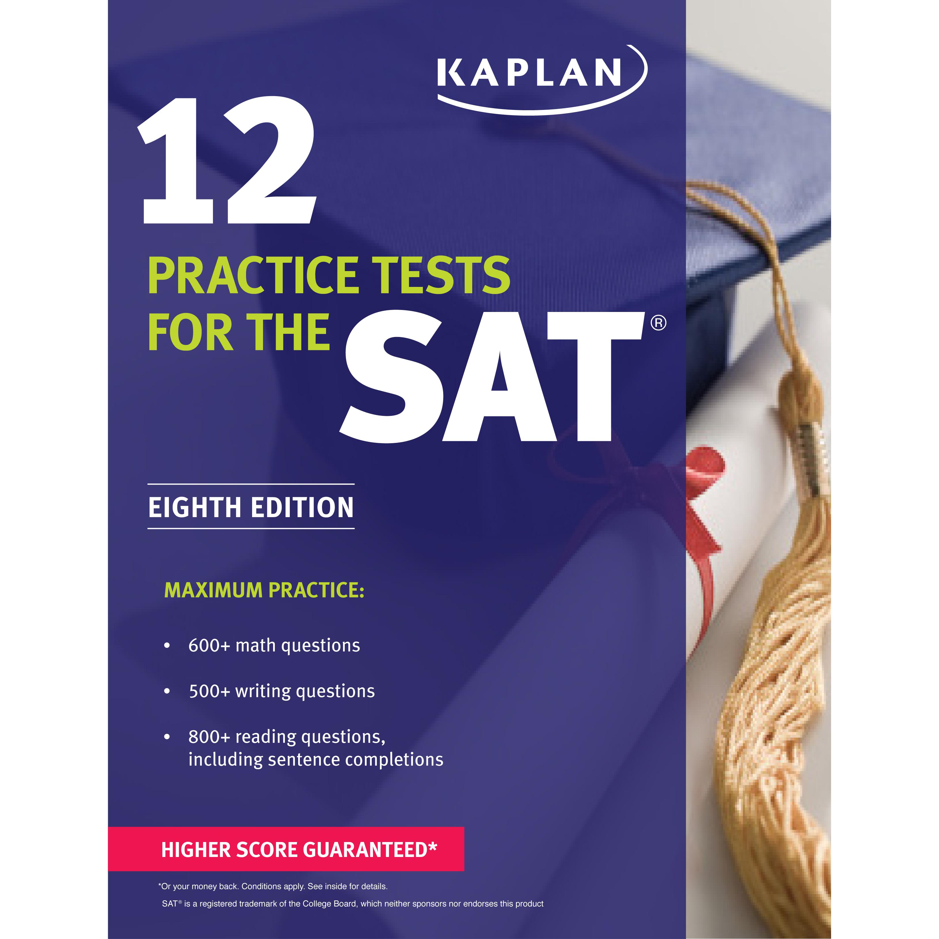 12 Practice Tests for The SAT 2015 Kaplan SAT Staffs of Kaplan - Jarir ...