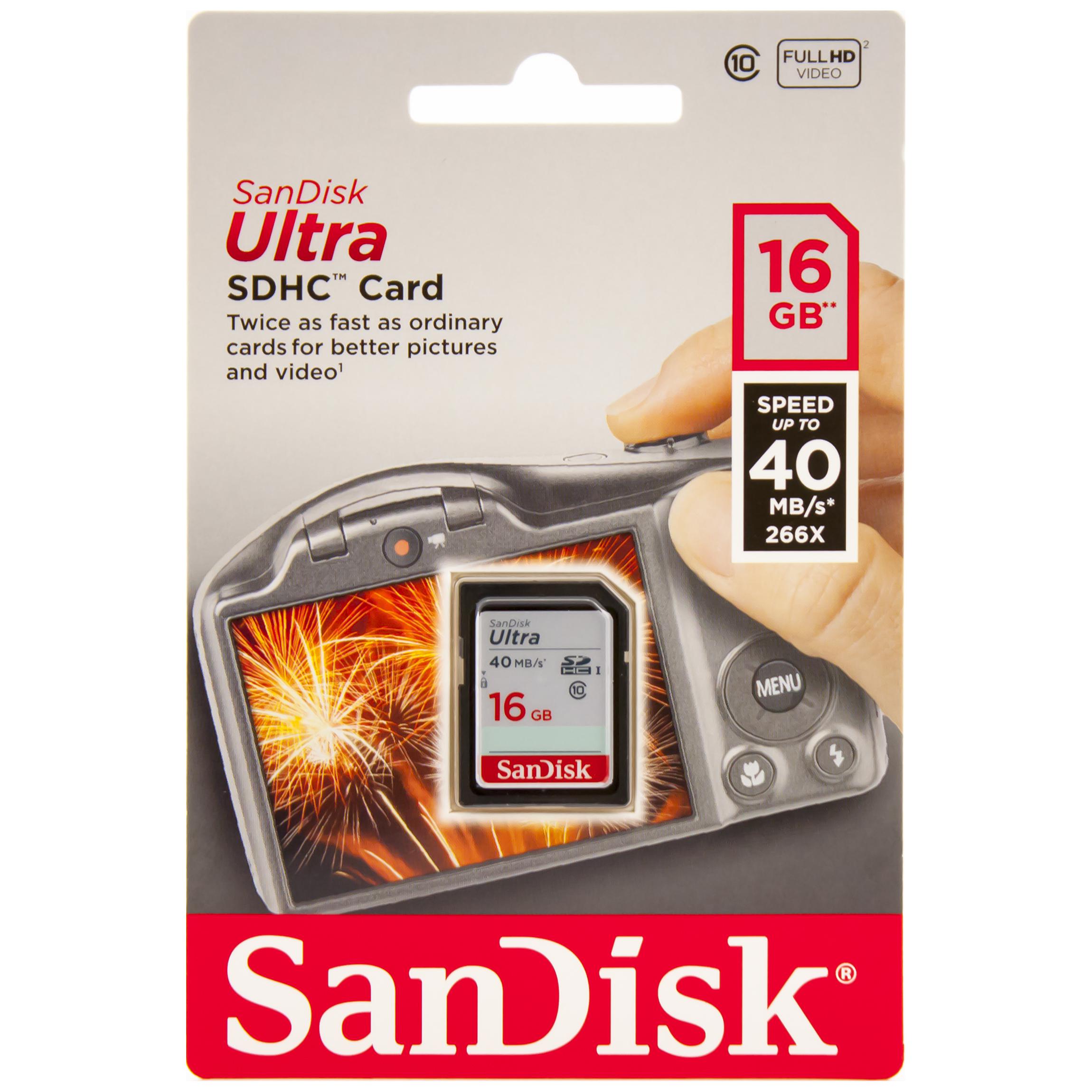 SanDisk Ultra SD Card 16 GB Jarir Bookstore KSA