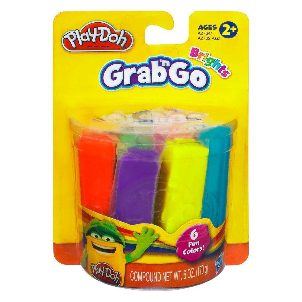PlayDoh Grab N' Go 6 Fun Colors Activity Dough Jarir Bookstore Qatar