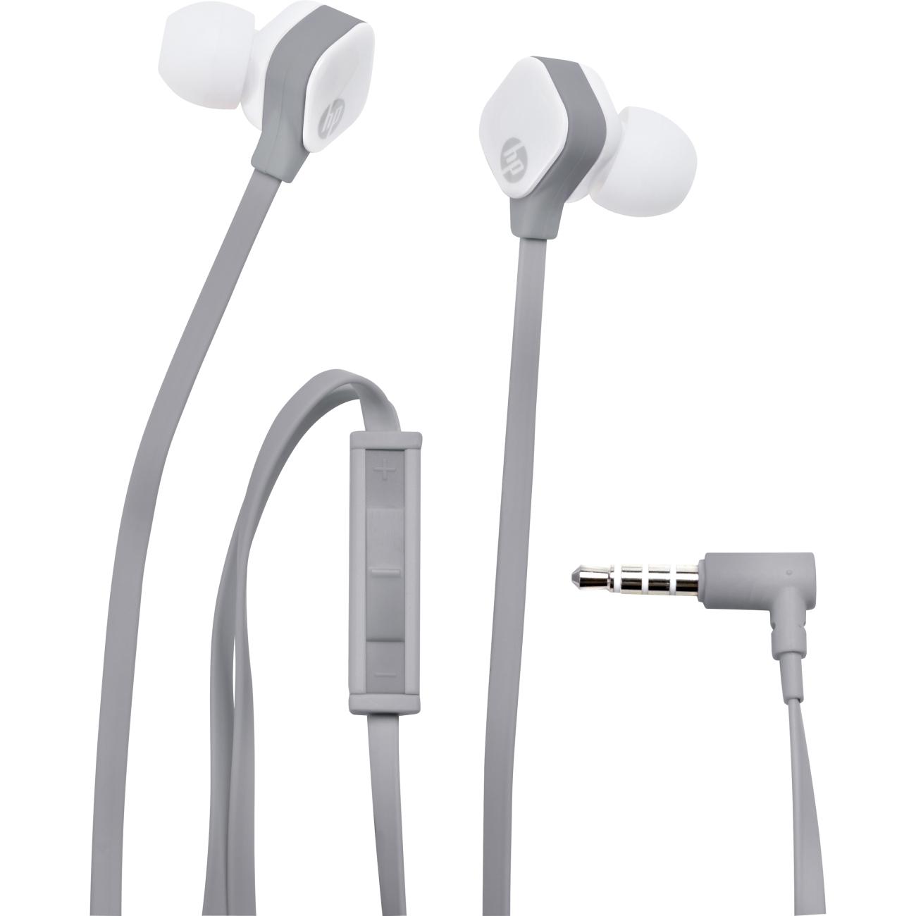 HP H2300 Earphones Wired White Jarir Bookstore KSA