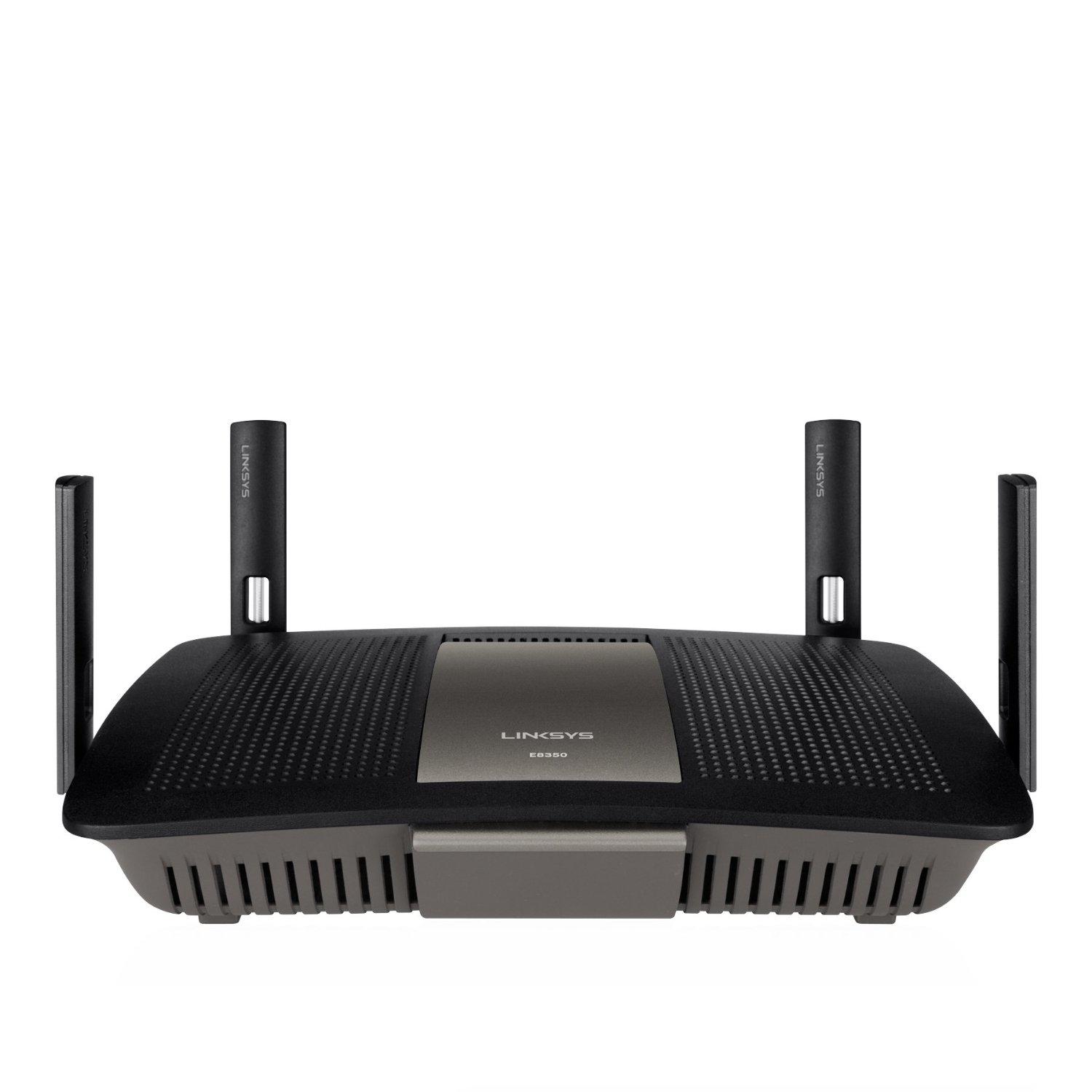 linksys Linksys E8350 Broadband Router 1.4GHz Adjustable Antenna, MU-MIMO Ready, Supercharged 1.4 GHz Dual Core CPU
