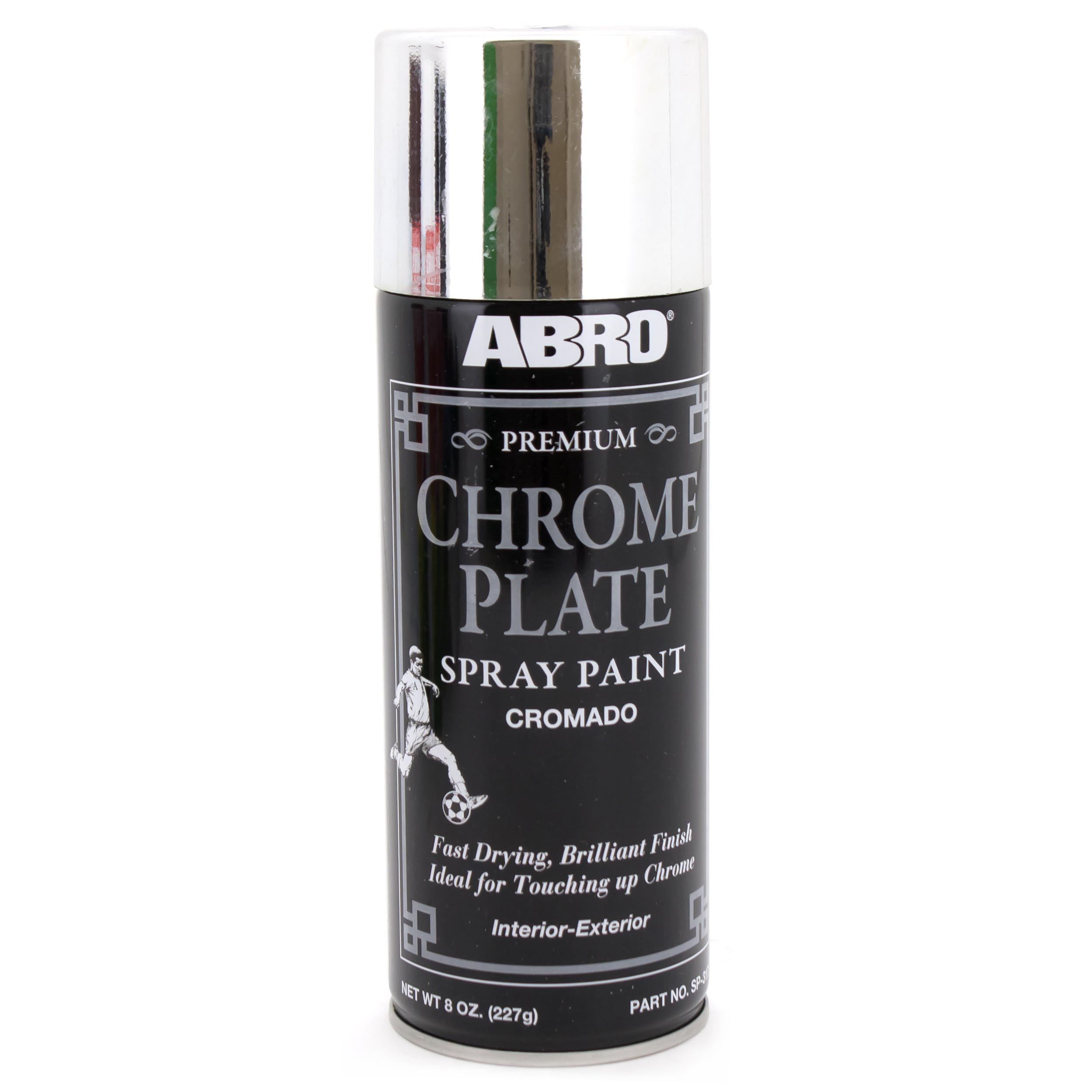 ABRO Spray Paint All Purpose InteriorExterior Chrome Jarir Bookstore KSA