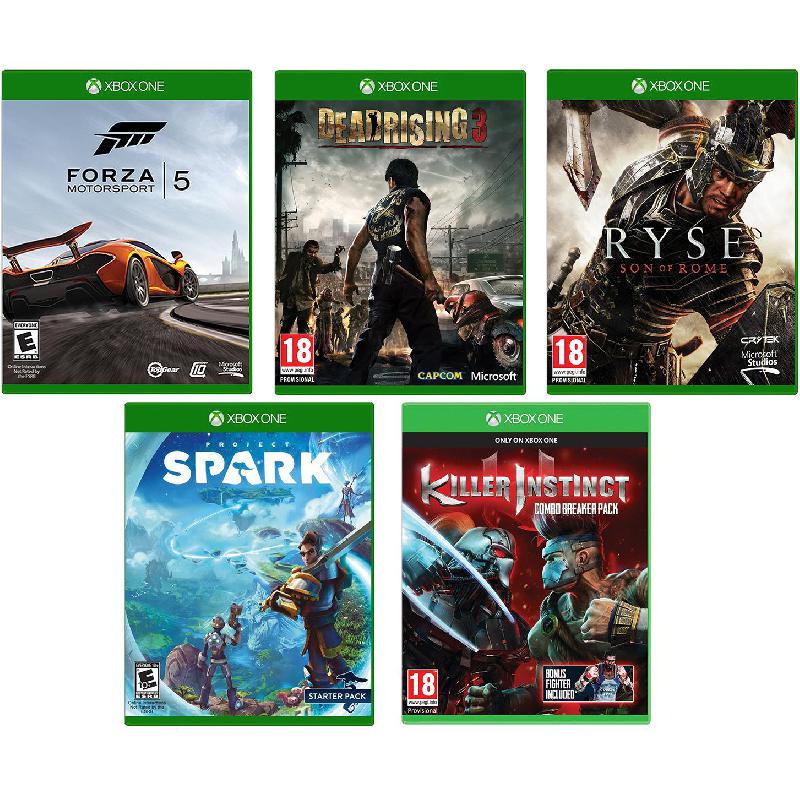 Bundle Games 5 Xbox One (Games) Bluray Disc Microsoft Jarir