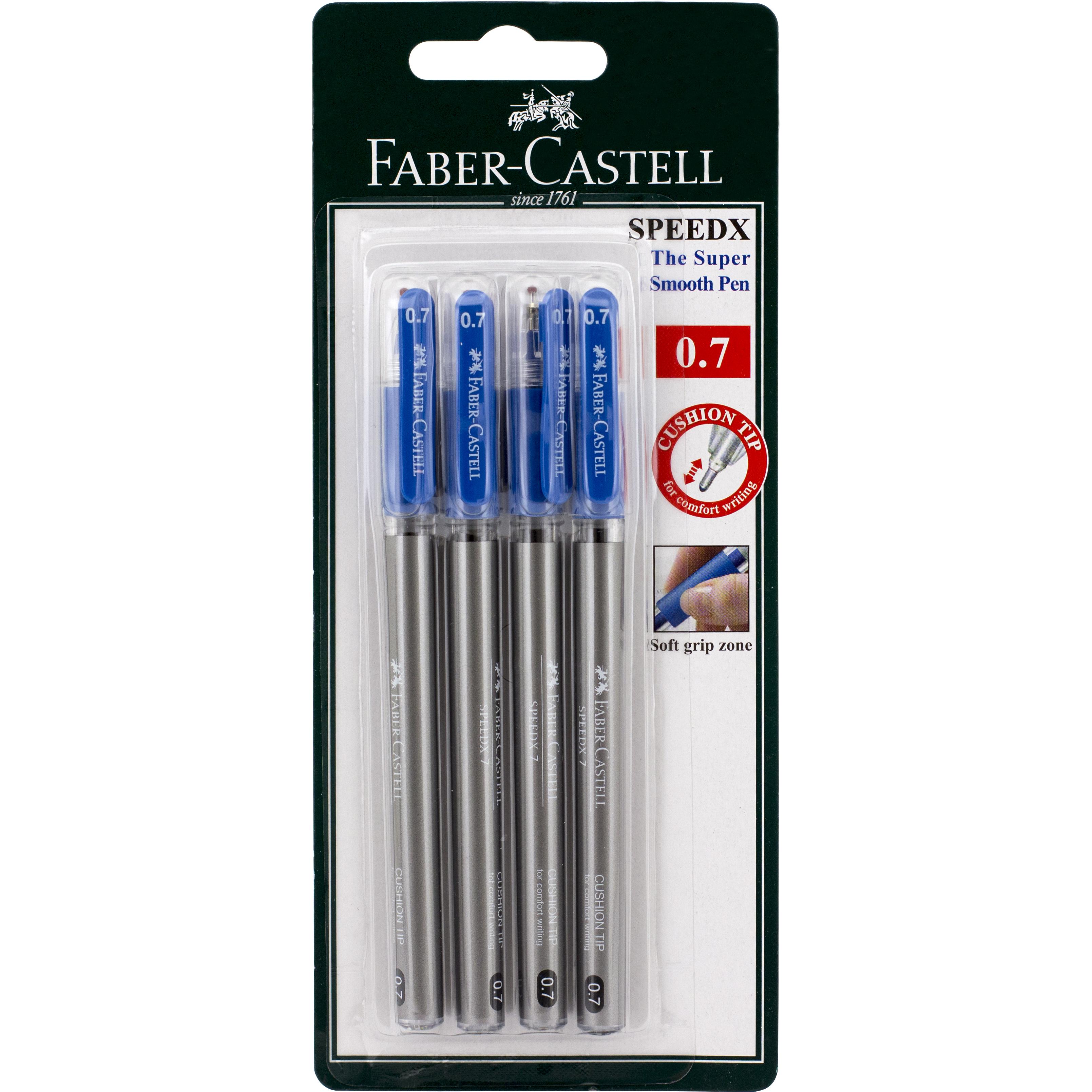 FaberCastell 7 Grip Liquid Ink Pen Blue Ink Color at Jarir Bookstore Qatar