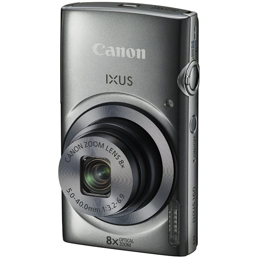 Canon IXUS 160 Point and Shoot Camera 20 MP Silver Jarir Bookstore KSA