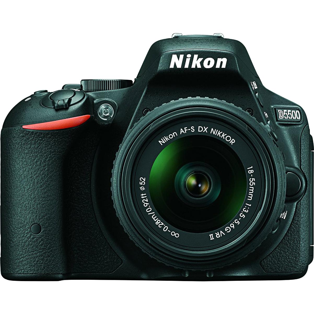 Nikon D5500 DSLR Camera 24.2 MP Full HD 1920 X 1080p/60fps Jarir