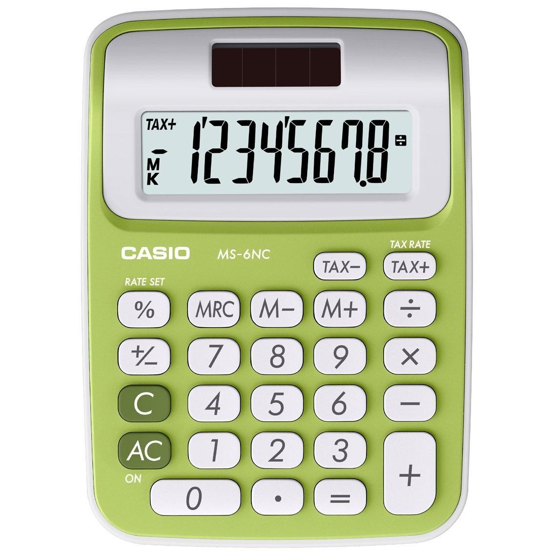 Casio MS-6NC Desktop Calculator | Office Equipment | Calculator, Cash Register & Supplies | Office Supplies