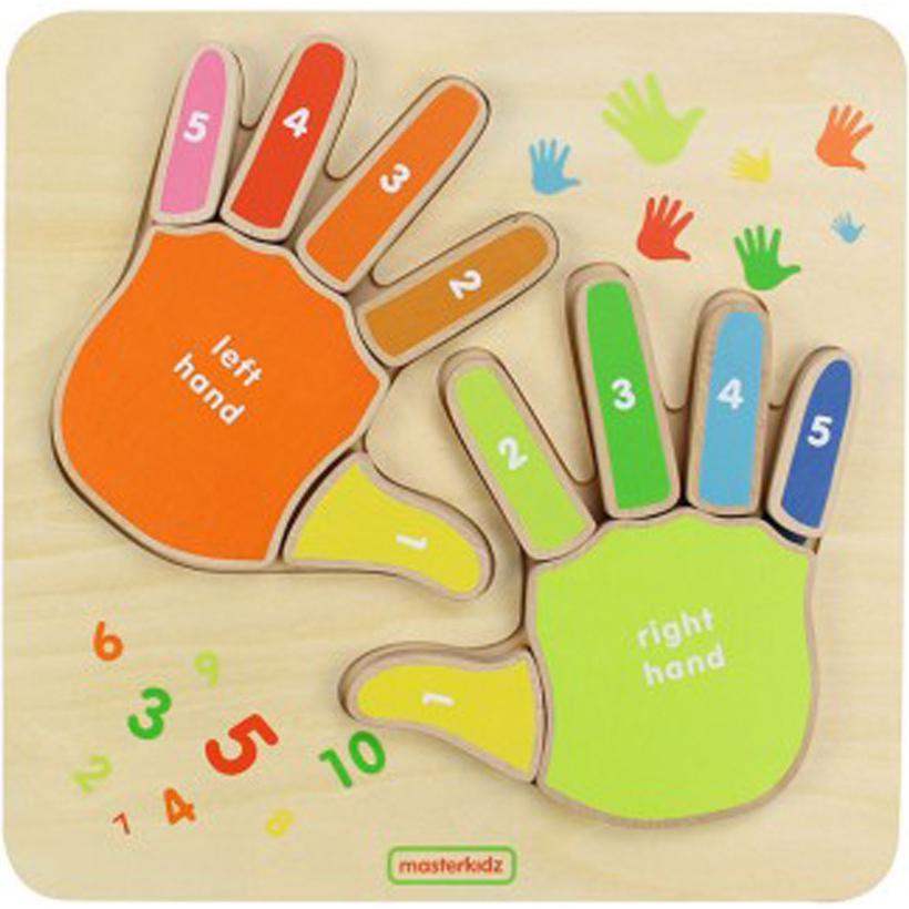 Masterkidz Fingers Counting Board Math Learning Activity Set 2 Years ...