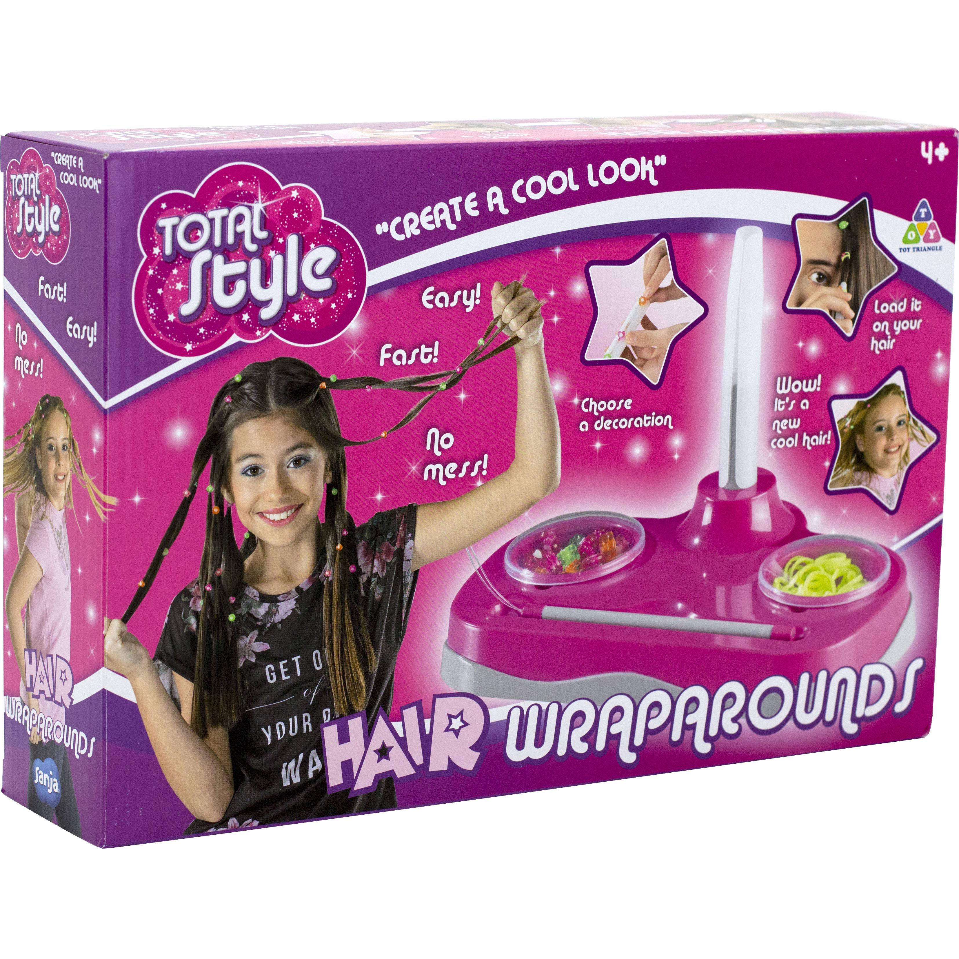 Sanja Total Style Hair WrapArounds Cosmetics & Fashion Activity Set