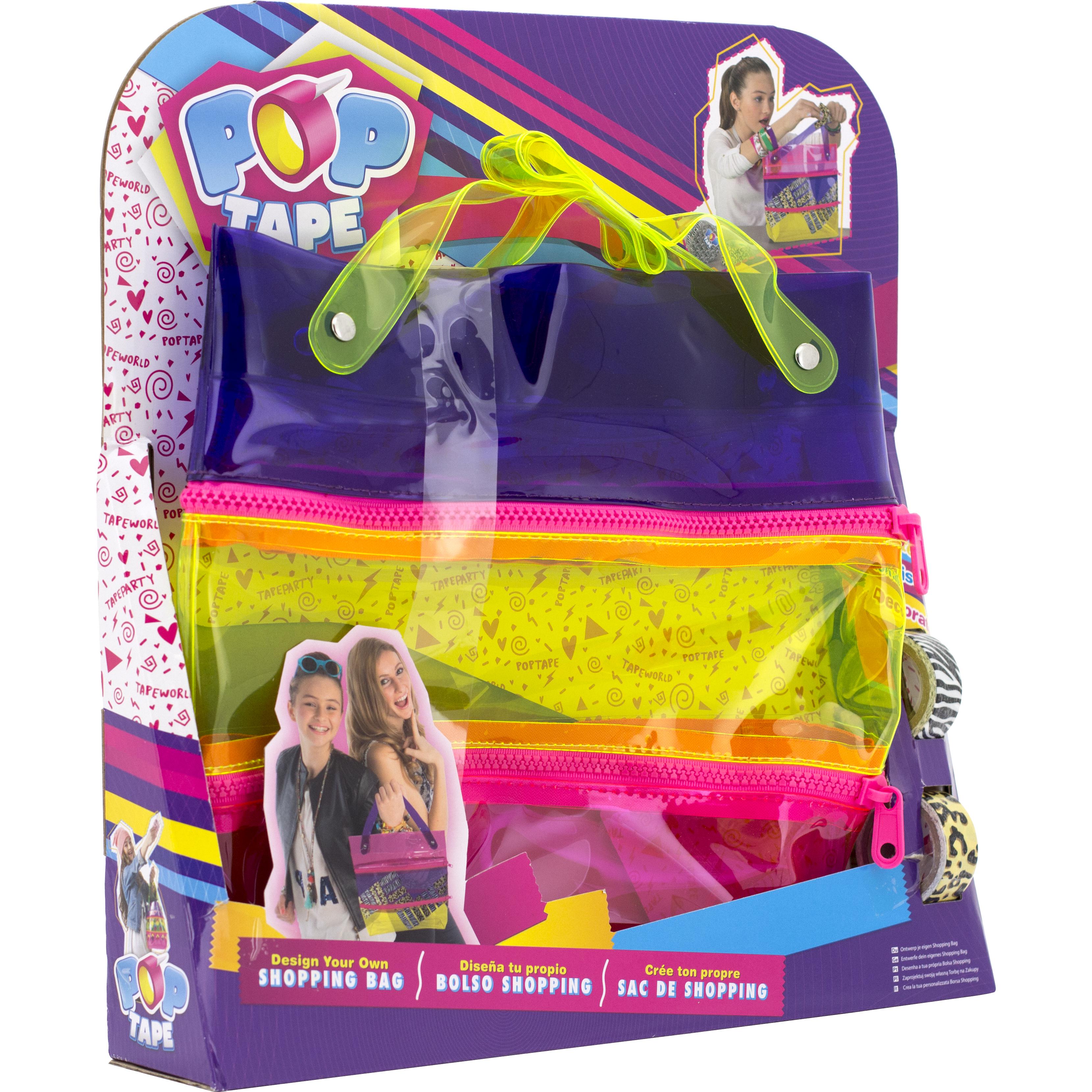 POPtape Plastic Tape, Shopping Bag, Assorted Color 2
