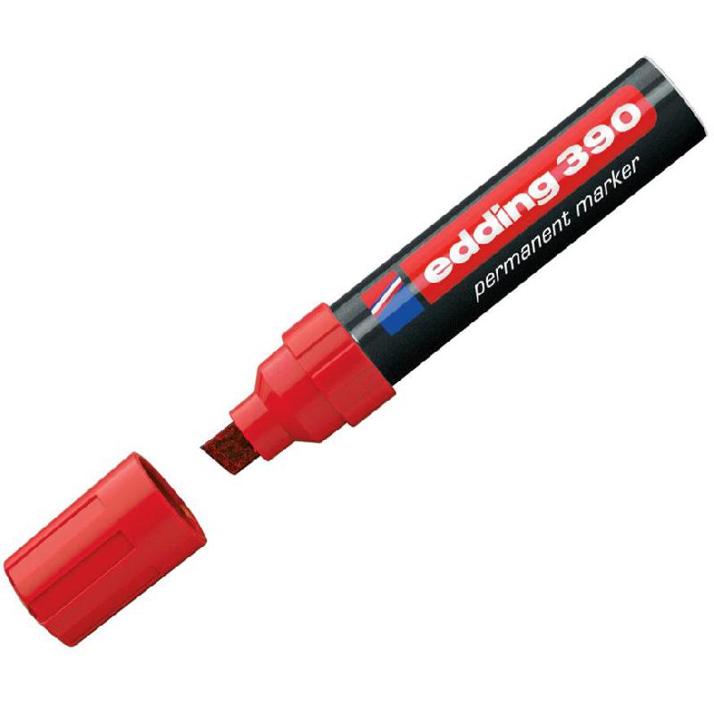 Edding 383 Flip Chart Marker, 1 5 mm Chisel Tip, Black;Blue;Green;Red