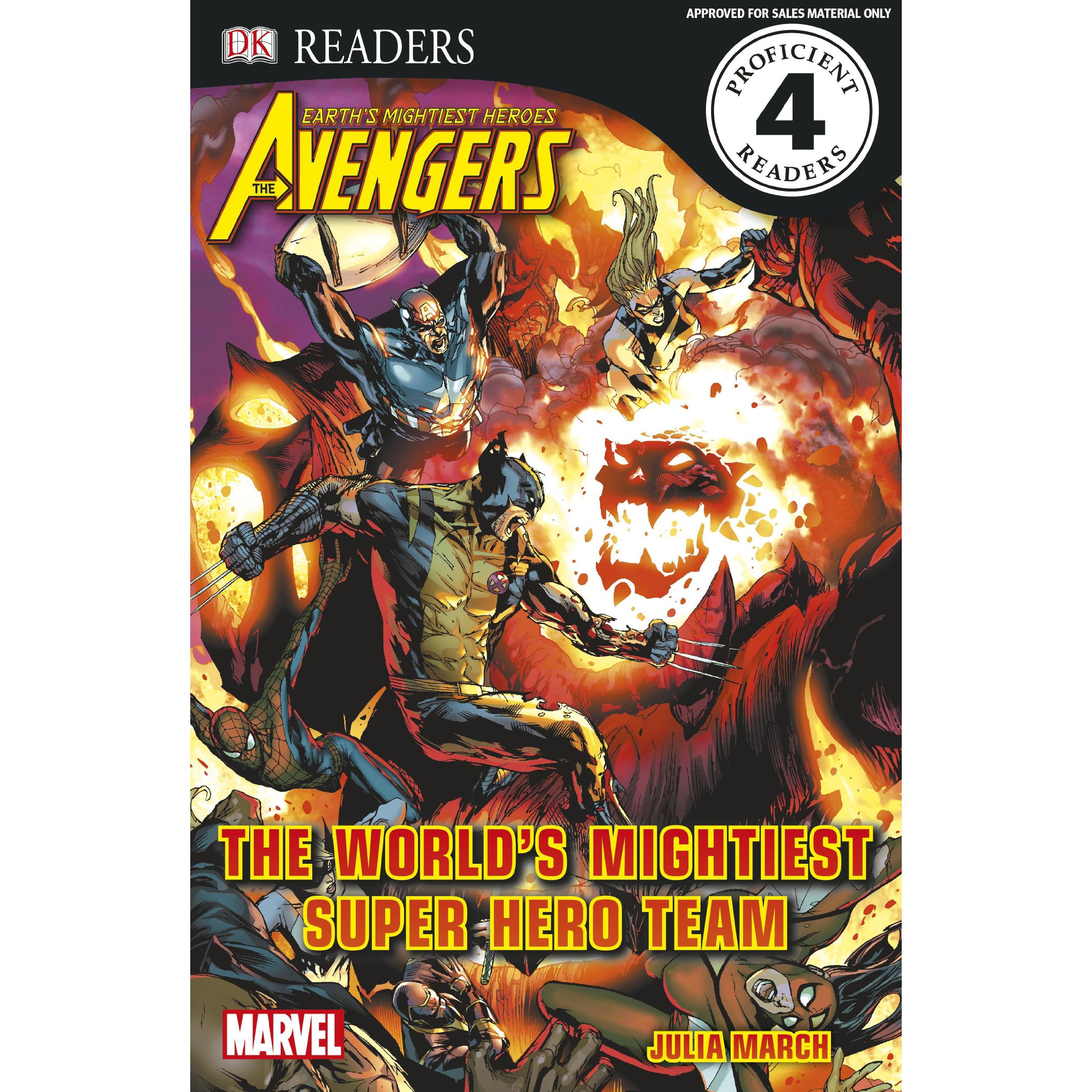 Marvel Avengers The World's Mightiest Super Hero Team | الأطفال | الكتب الانجليزية | 5-1 كتب ماقبل المدرسة سن | الشحن الدولي | كتب تعليمية للاطفال (3 - 5) | عروض التصفية