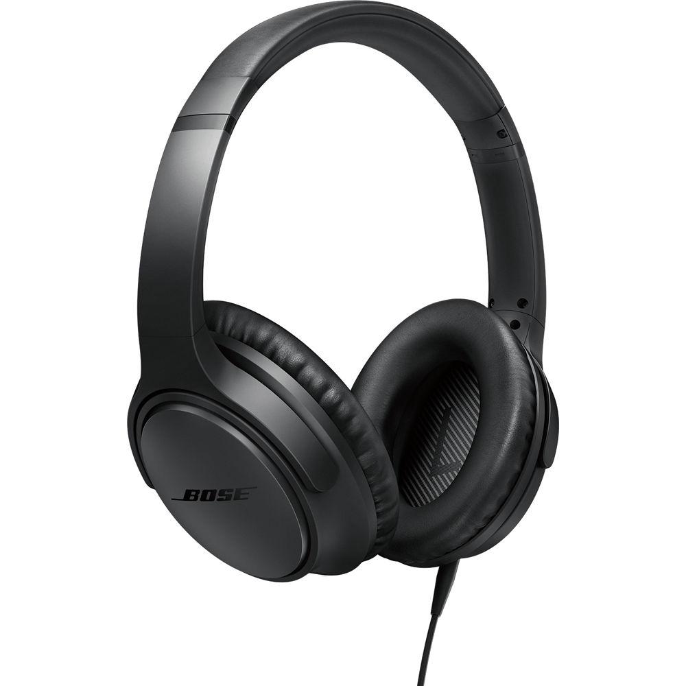 Bose SoundTrue AE2 (iOS) OverEar Headphones Wired Charcoal Black Jarir Bookstore KSA