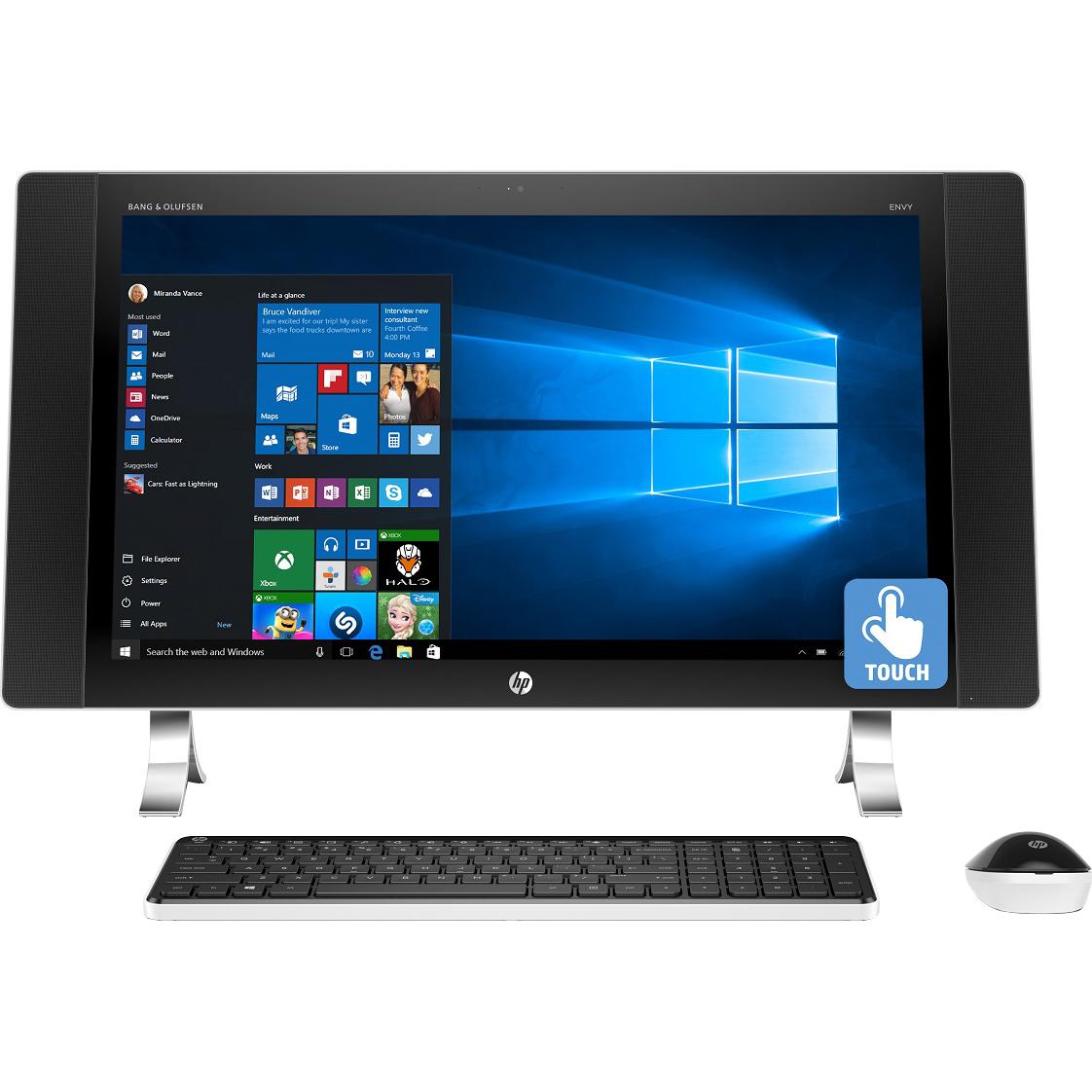 HP PC Desktop Computer 23.8" Intel Core i76700T (6th Gen) Jarir