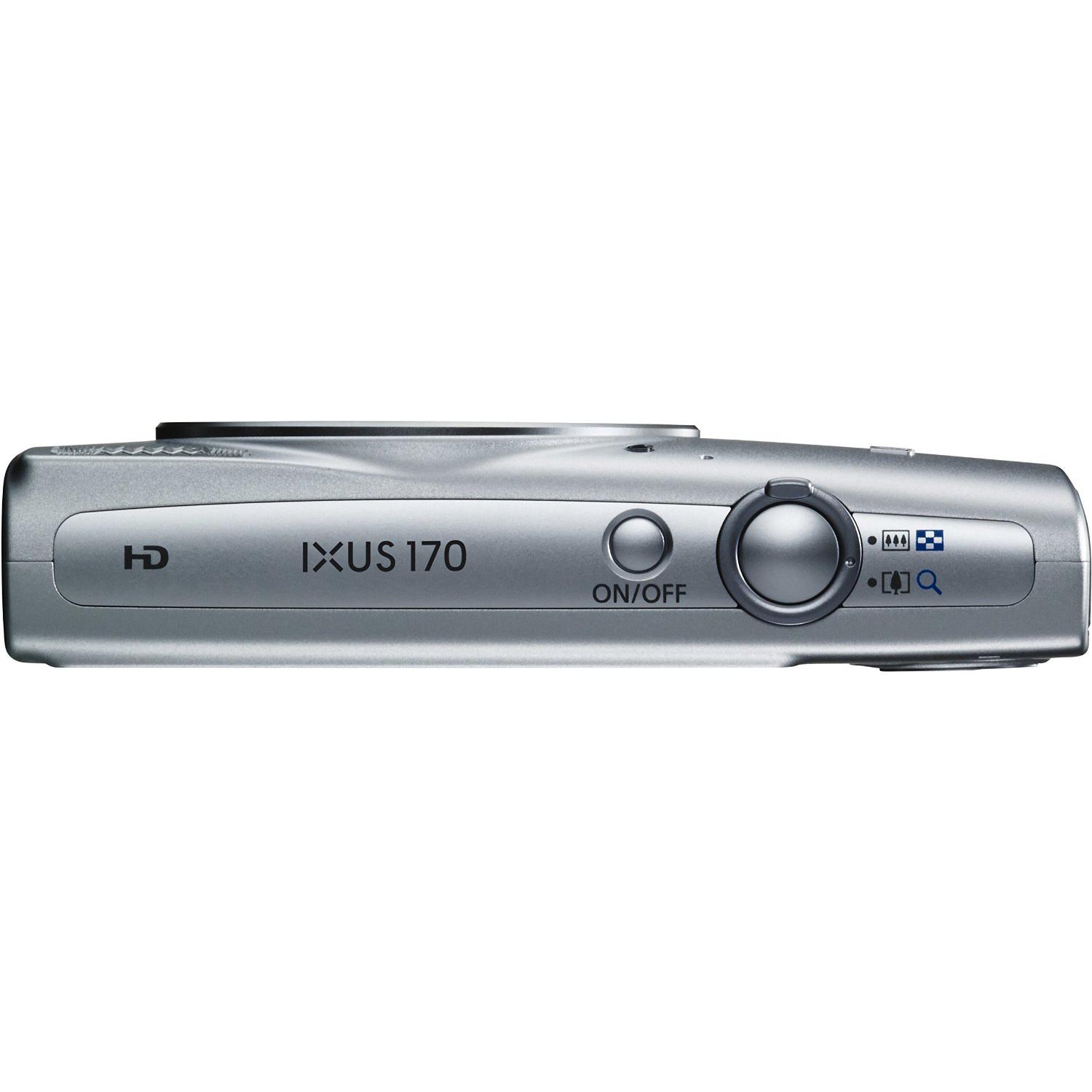 Canon IXUS 170 Point and Shoot Camera 20 MP Silver - Jarir
